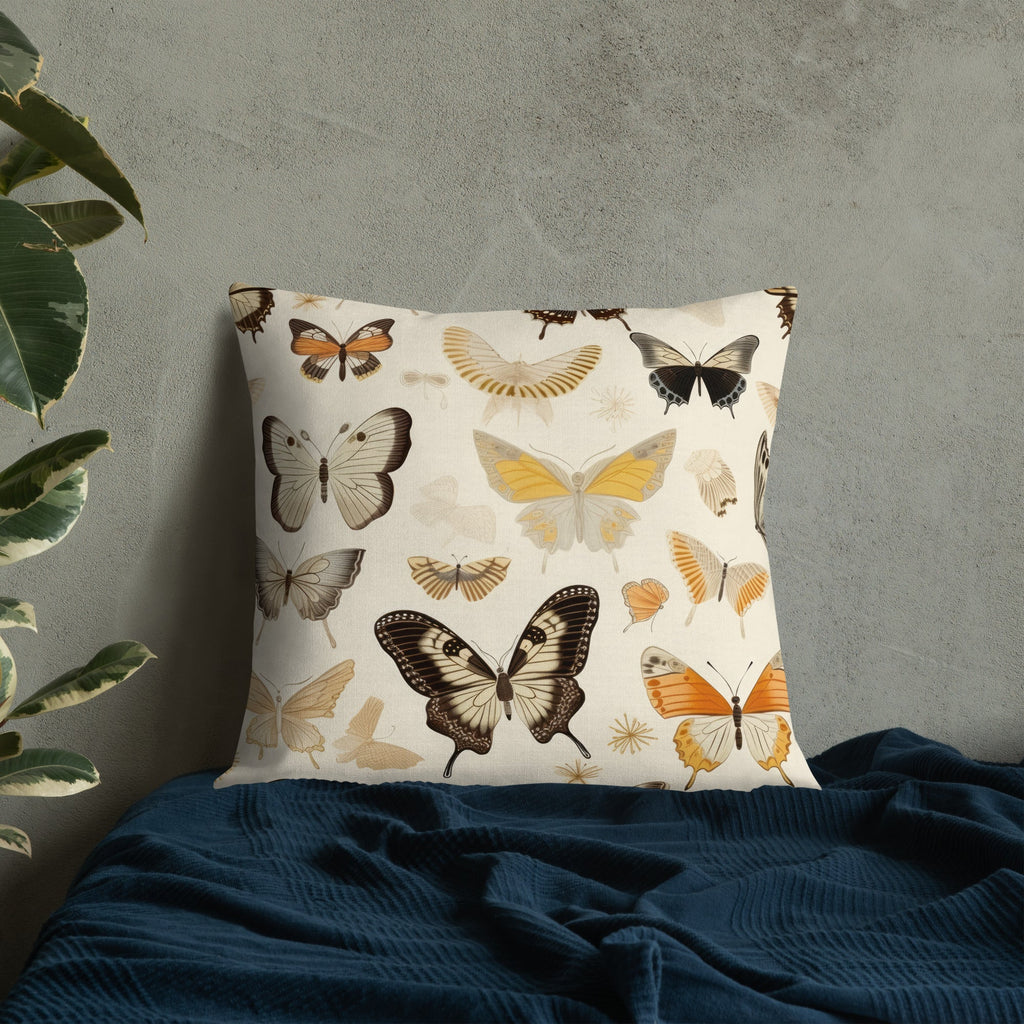 Butterfly Lover's Decorative Yet Comfortable Premium Pillow