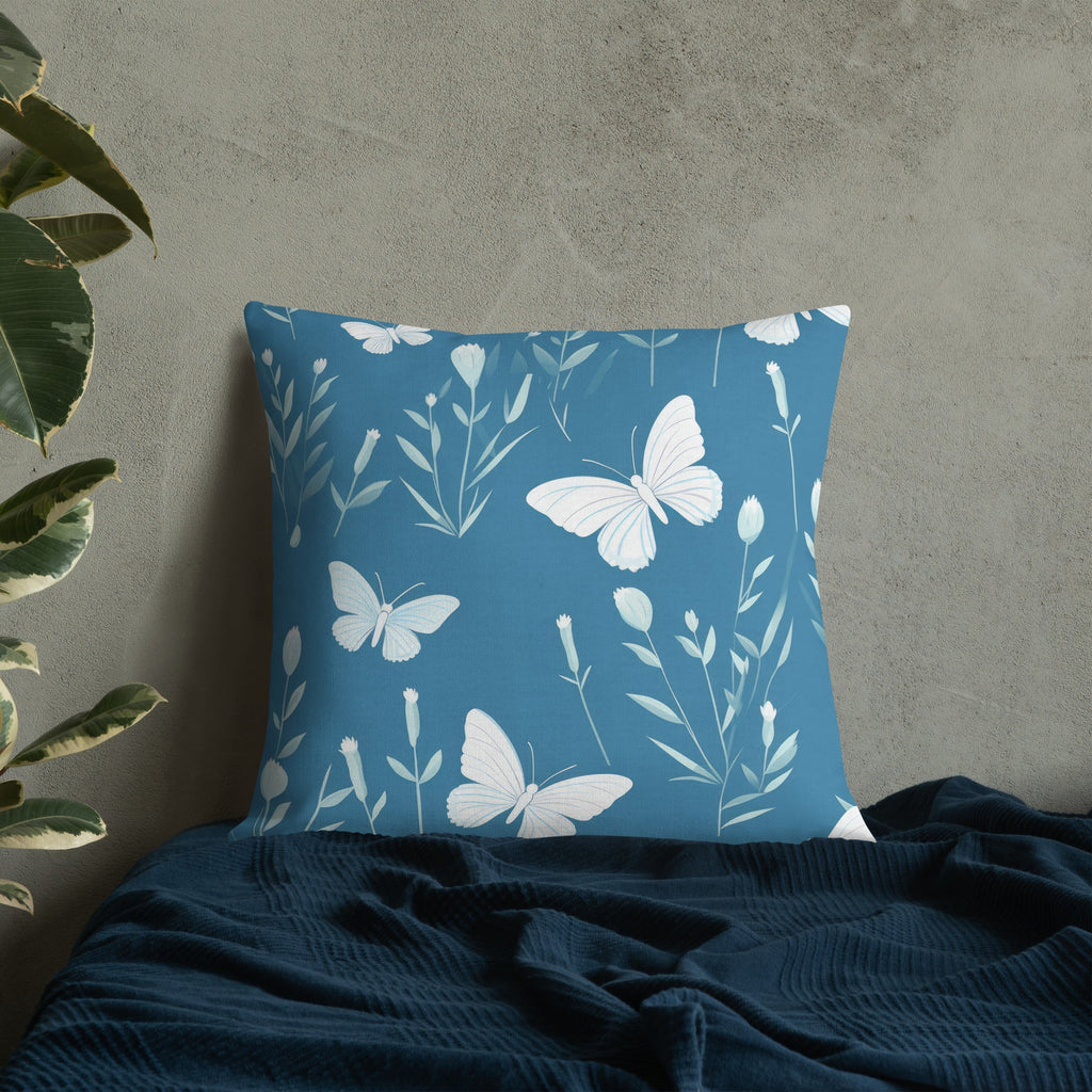 Butterfly Lover's Decorative Yet Comfortable Premium Pillow