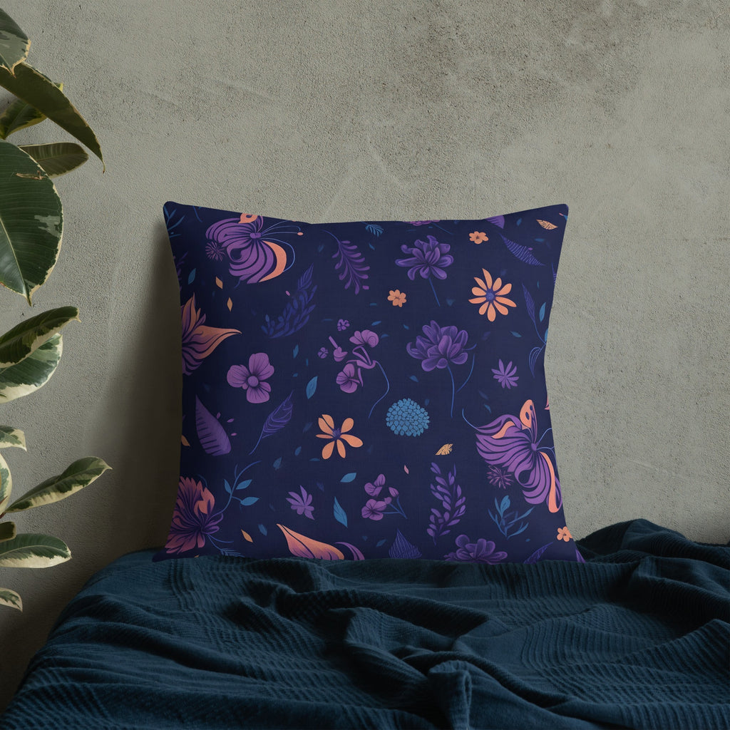 Butterfly Lover's Decorative Yet Comfortable Premium Pillow