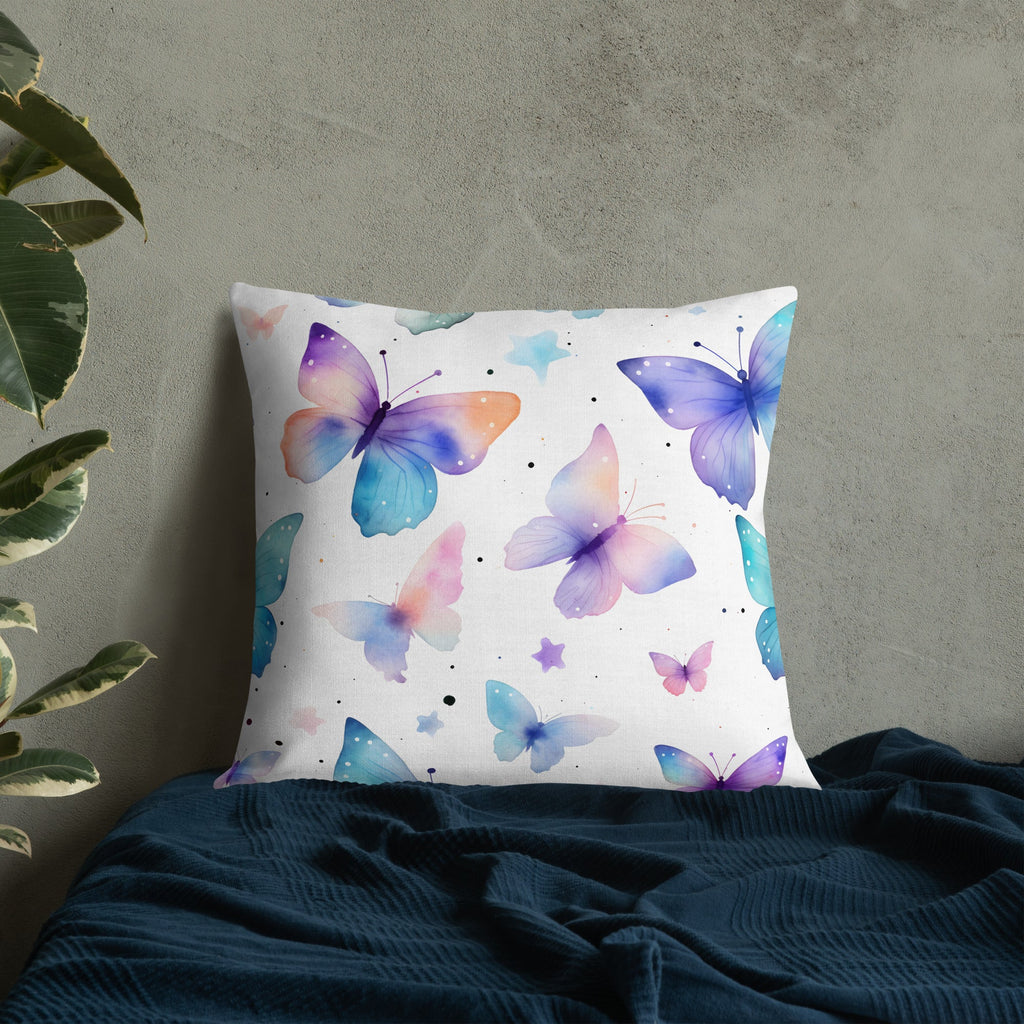 Butterfly Lover's Decorative Yet Comfortable Premium Pillow