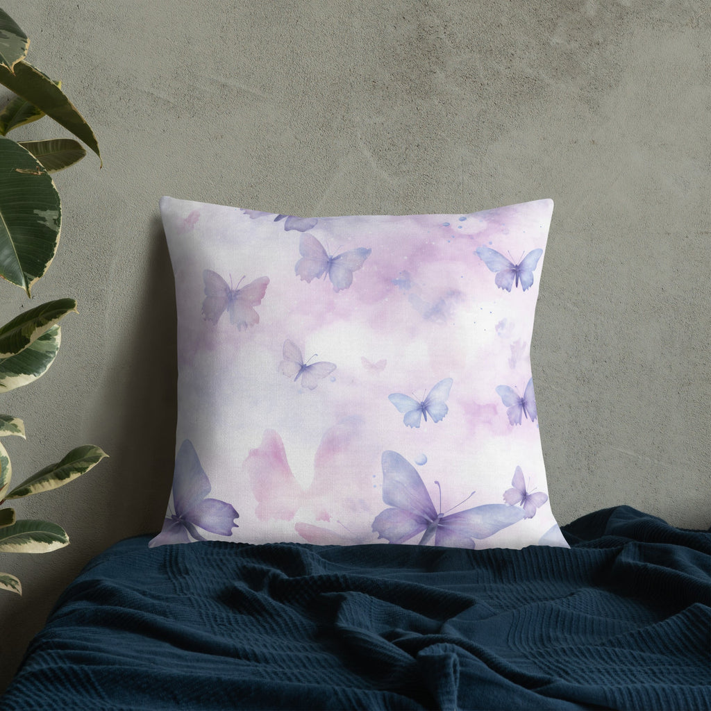Butterfly Lover's Decorative Yet Comfortable Premium Pillow