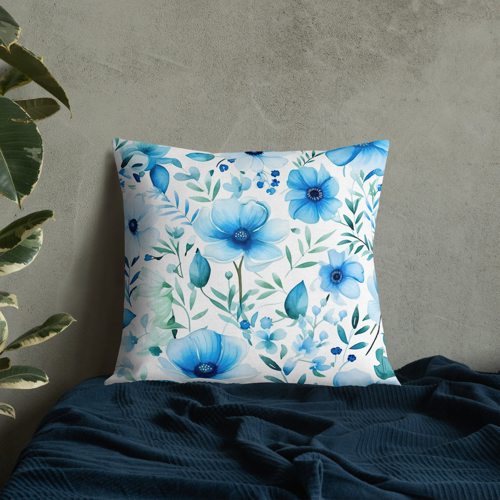 Floral Lover's Botanical Throw Pillow