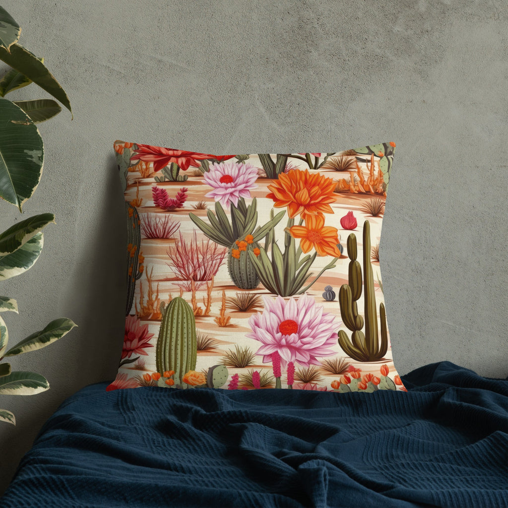 Floral Lover's Botanical Throw Pillow