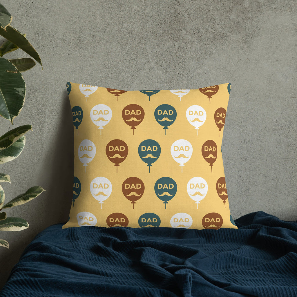 Cool Dad's Fashionably Decorative Throw Pillow