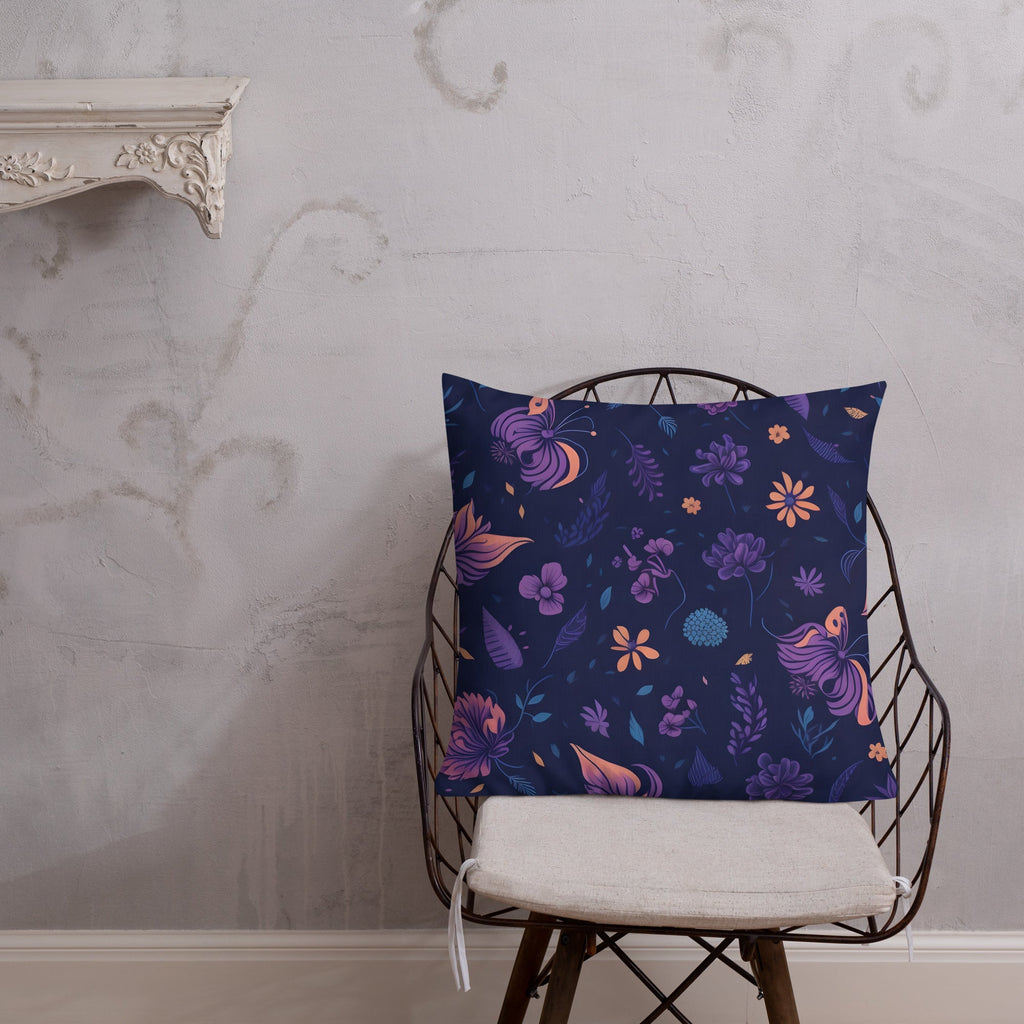 Butterfly Lover's Decorative Yet Comfortable Premium Pillow