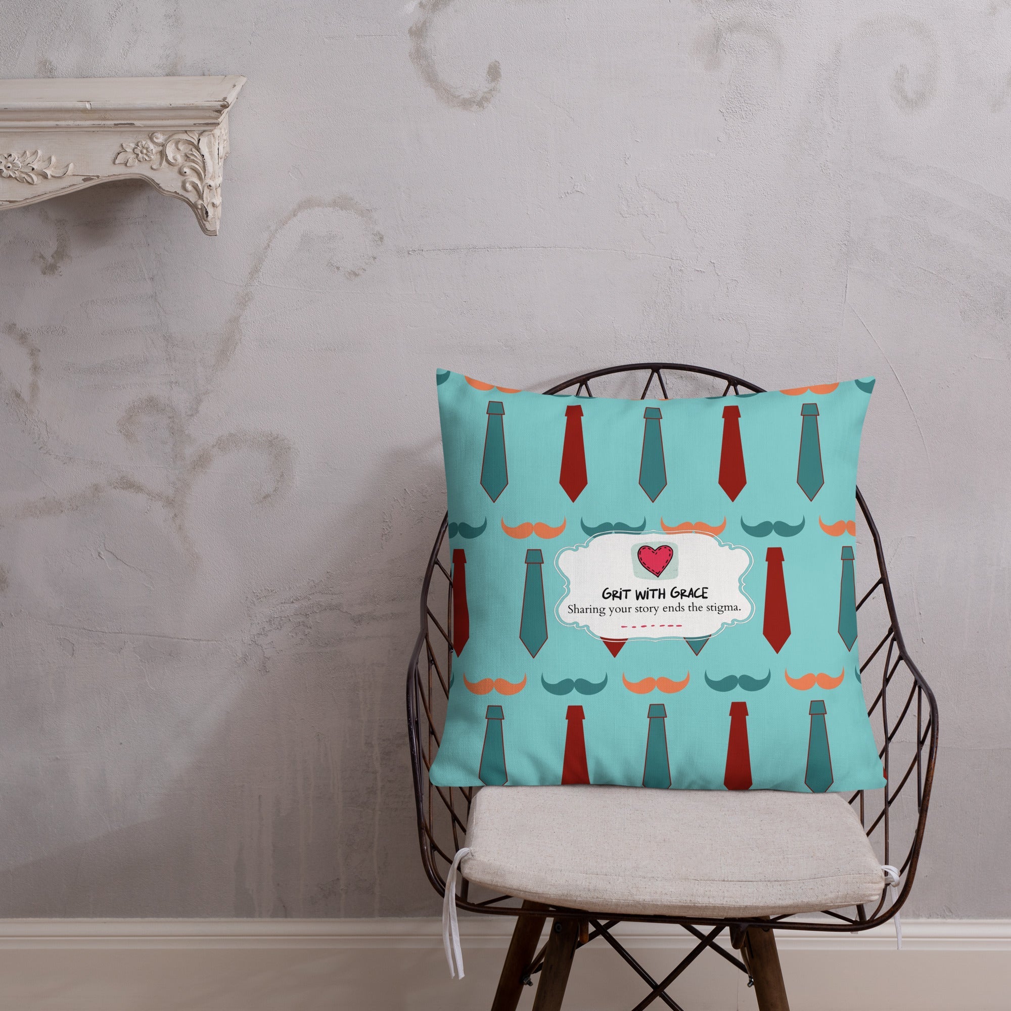 Cool Dad's Fashionably Decorative Throw Pillow