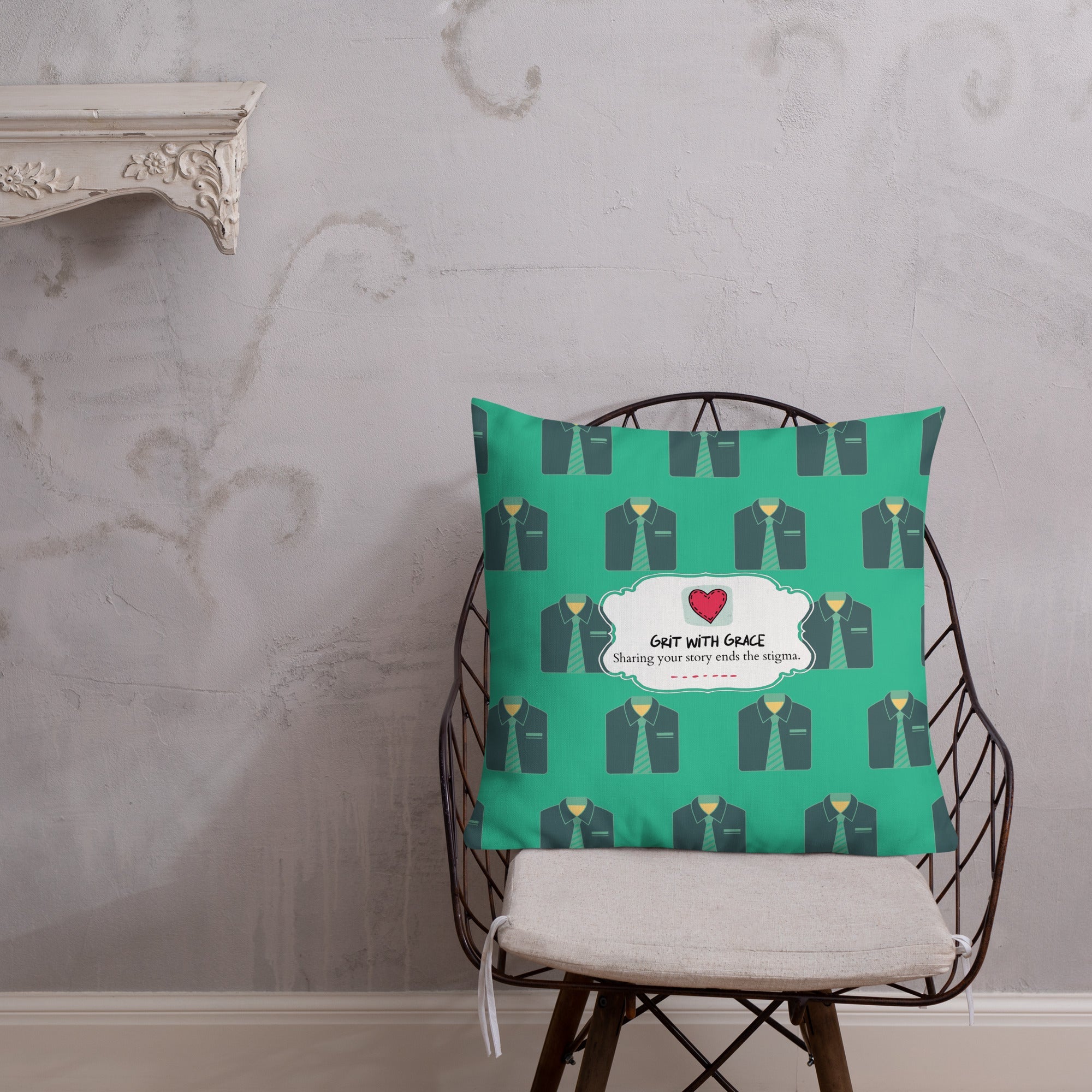 Cool Dad's Fashionably Decorative Throw Pillow