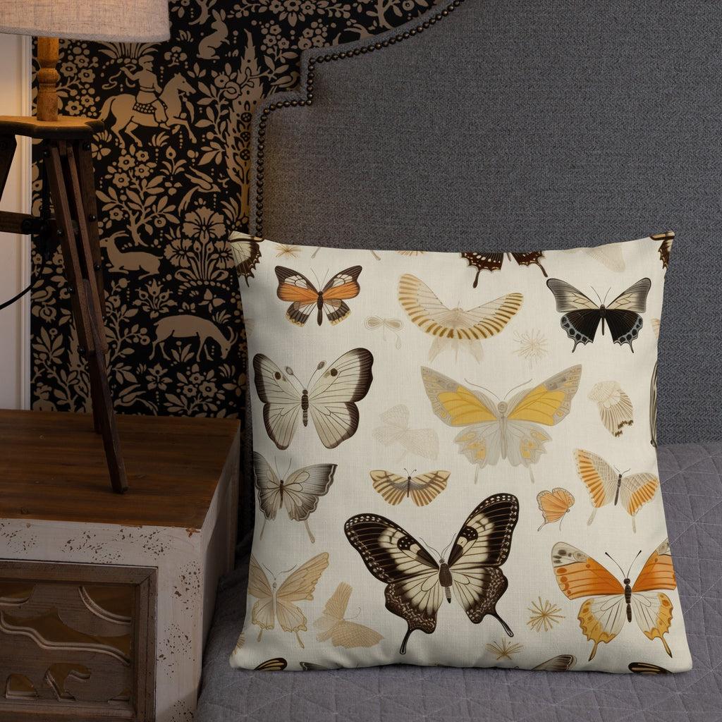 Butterfly Lover's Decorative Yet Comfortable Premium Pillow