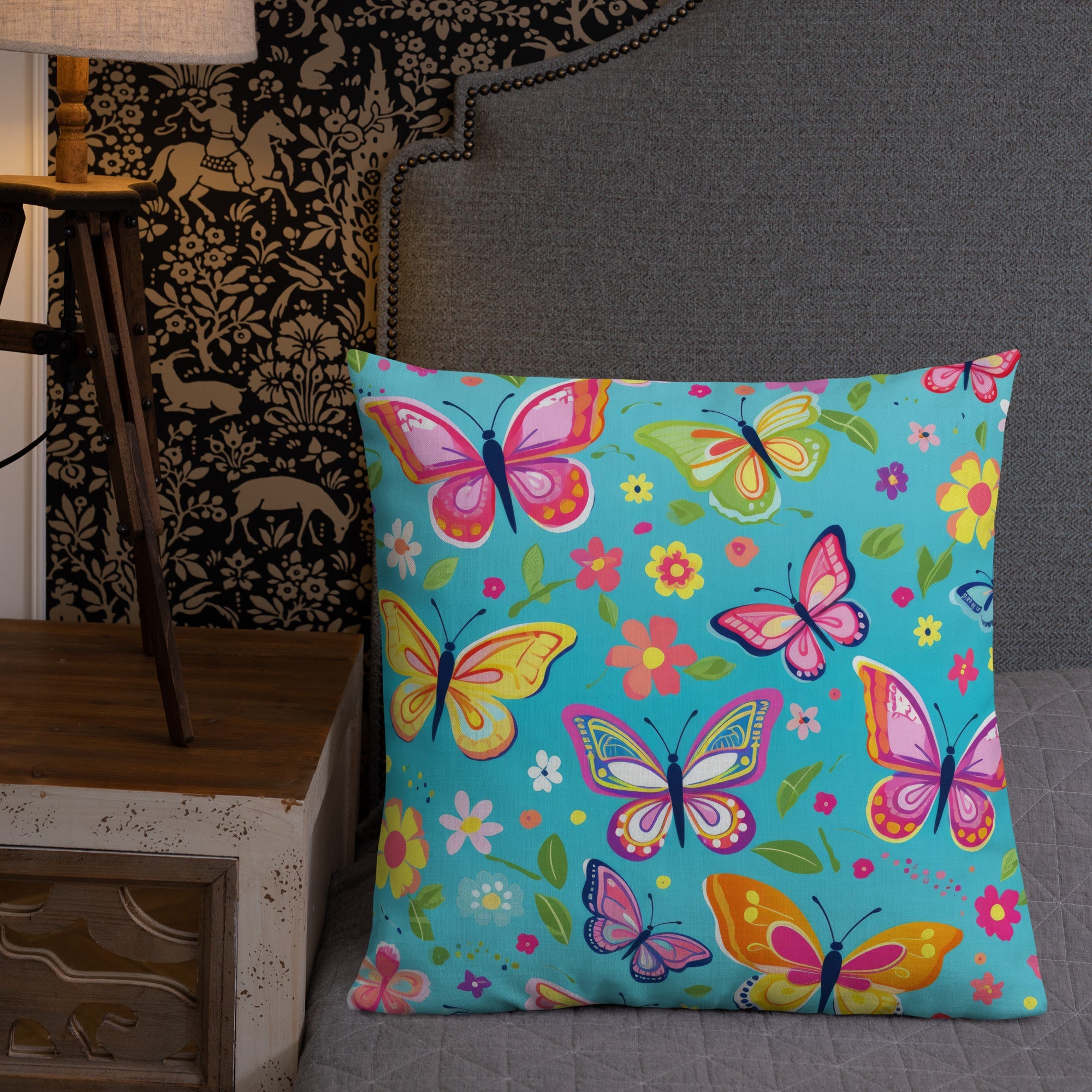 Butterfly Lover's Decorative Yet Comfortable Premium Pillow
