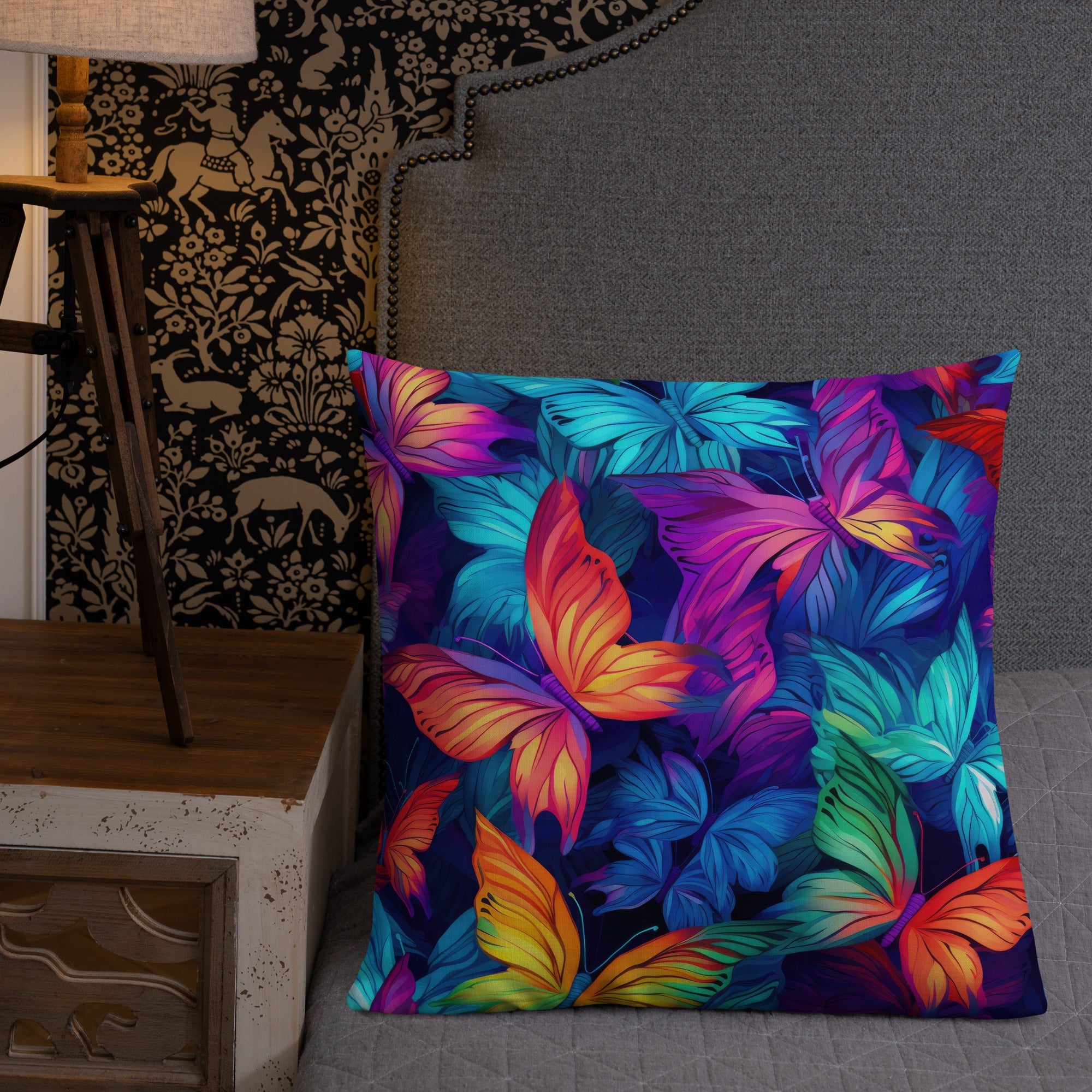Butterfly Lover's Decorative Yet Comfortable Premium Pillow