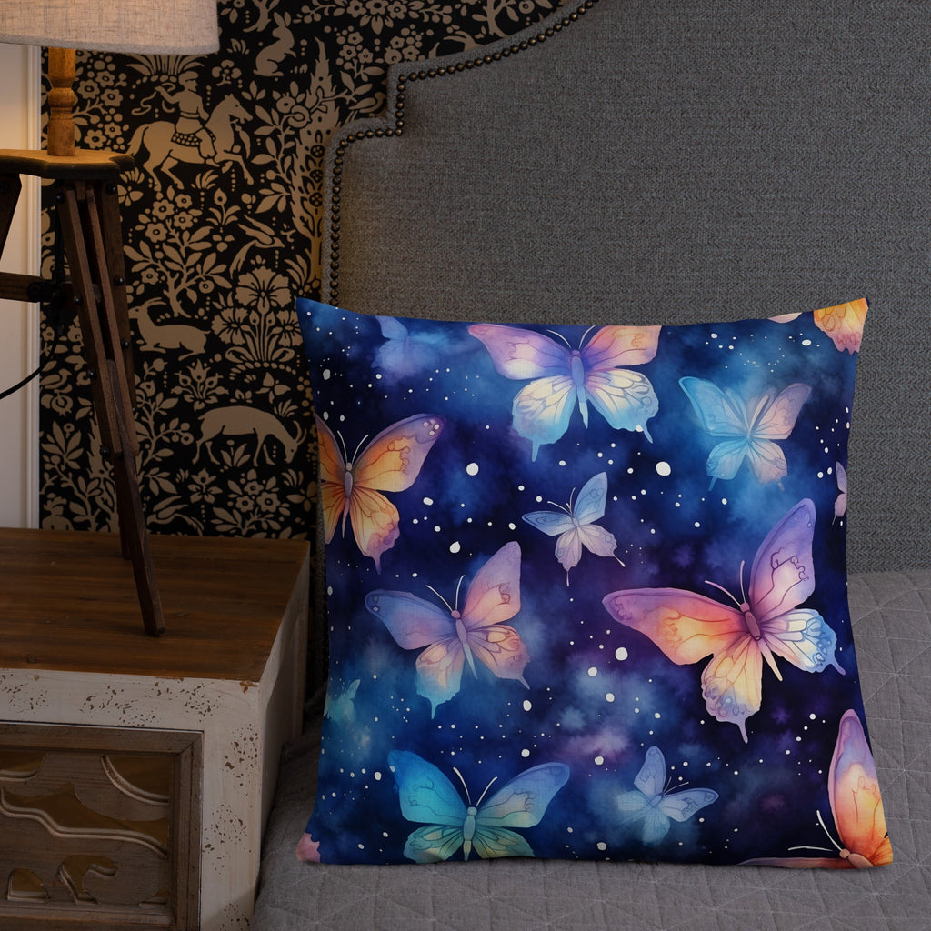Butterfly Lover's Decorative Yet Comfortable Premium Pillow