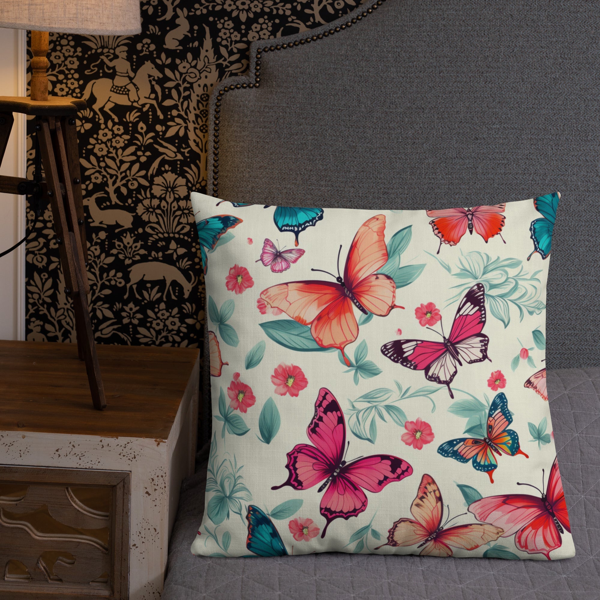 Butterfly Lover's Decorative Yet Comfortable Premium Pillow