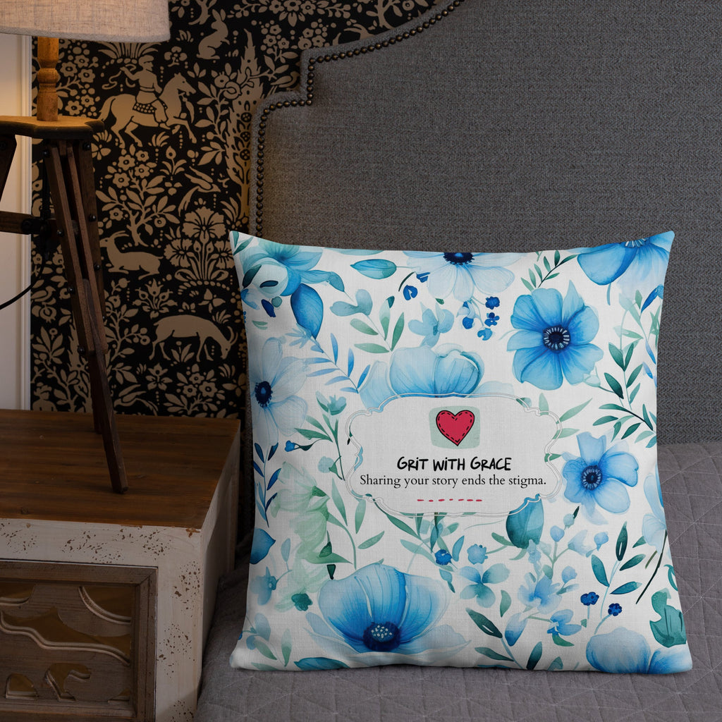 Floral Lover's Botanical Throw Pillow