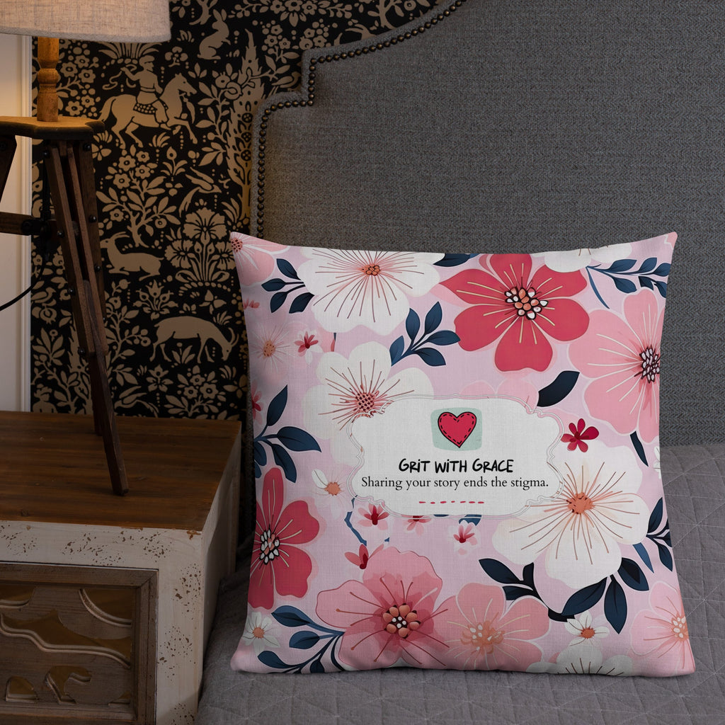 Floral Lover's Botanical Throw Pillow