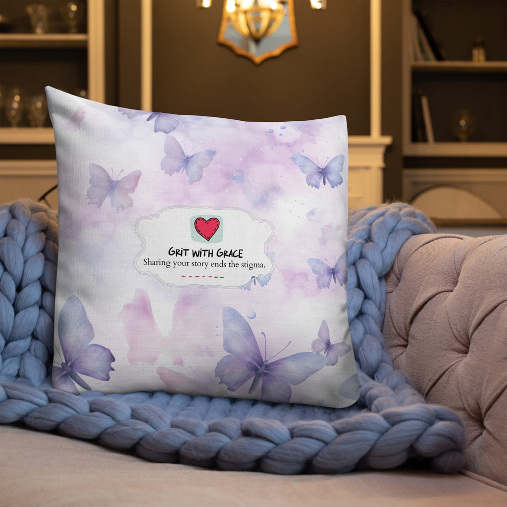 Butterfly Lover's Decorative Yet Comfortable Premium Pillow