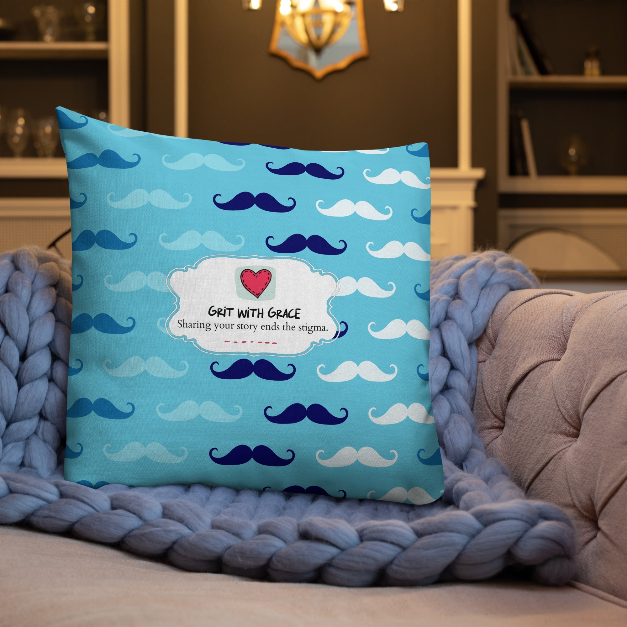 Cool Dad's Fashionably Decorative Throw Pillow