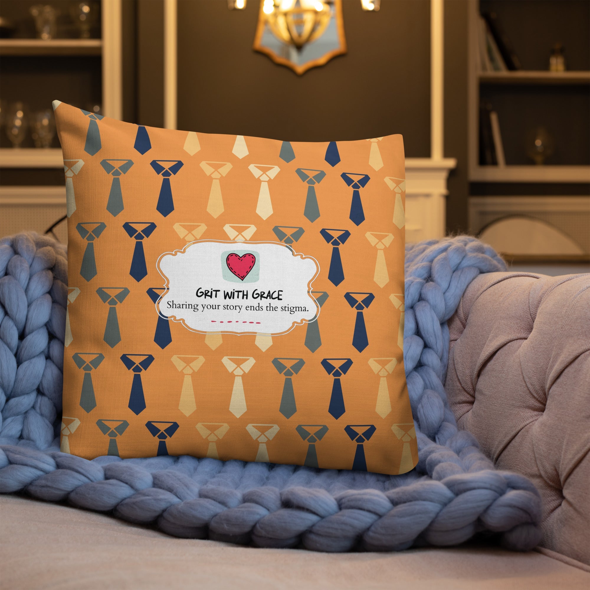 Cool Dad's Fashionably Decorative Throw Pillow