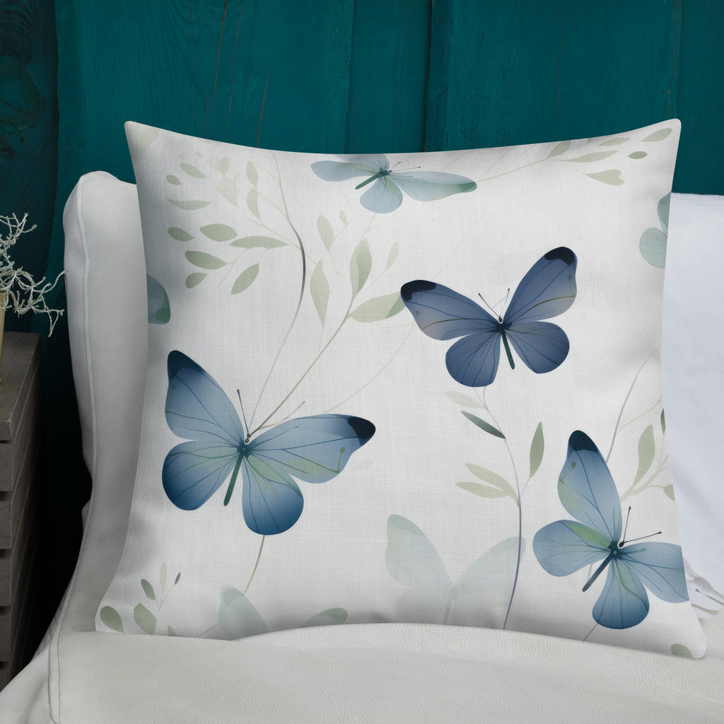 Butterfly Lover's Decorative Yet Comfortable Premium Pillow