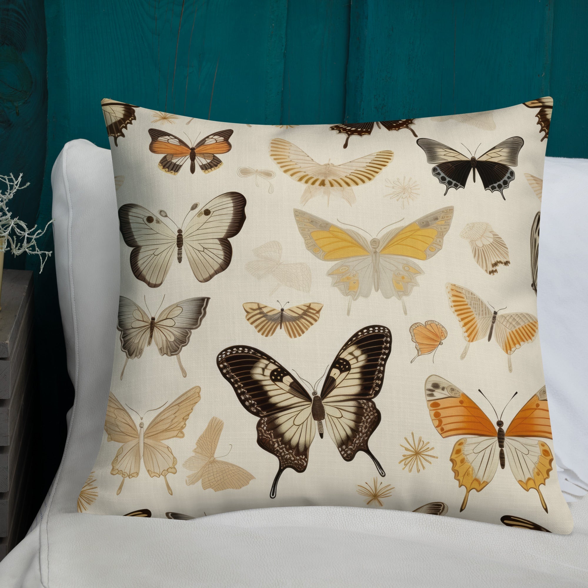 Butterfly Lover's Decorative Yet Comfortable Premium Pillow