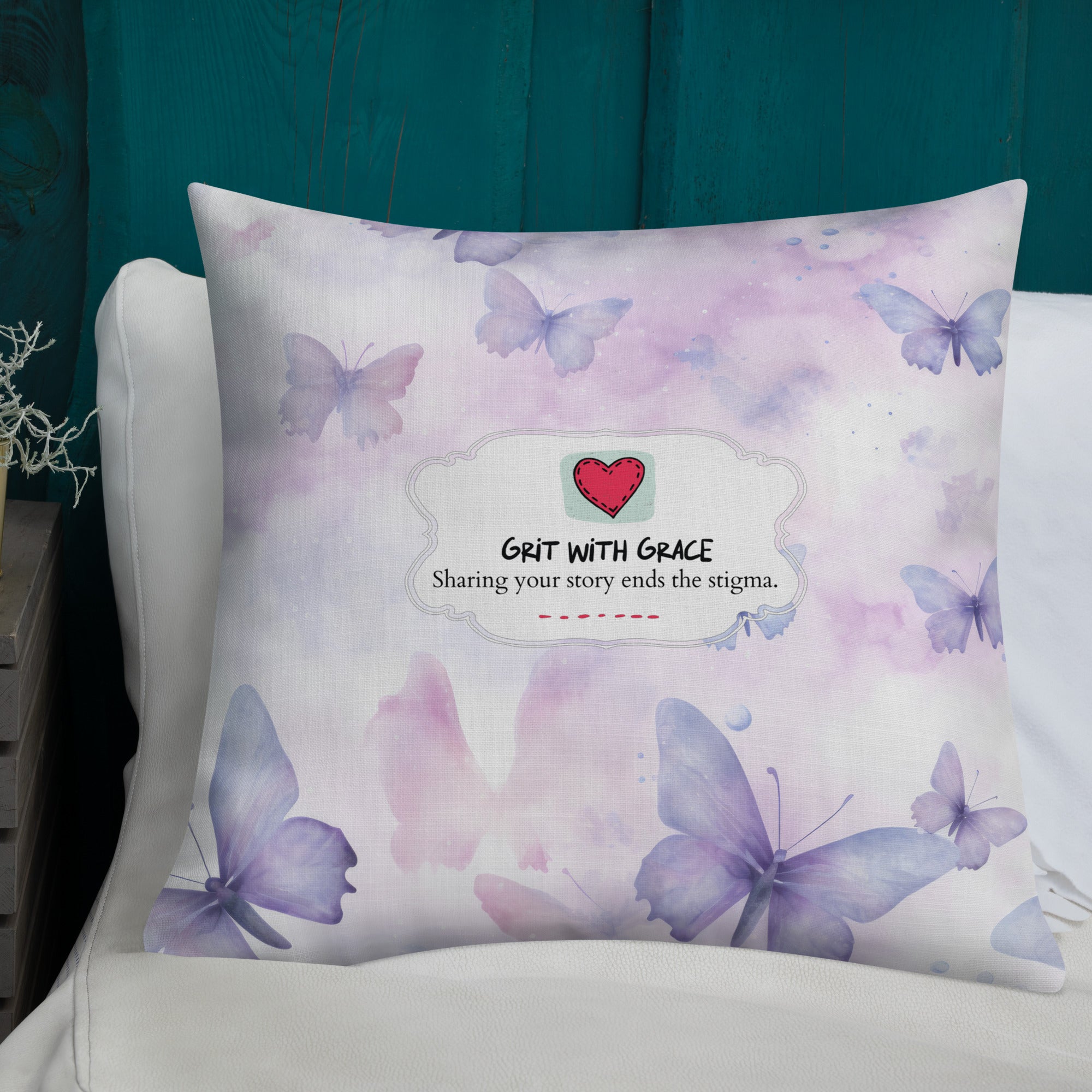Butterfly Lover's Decorative Yet Comfortable Premium Pillow