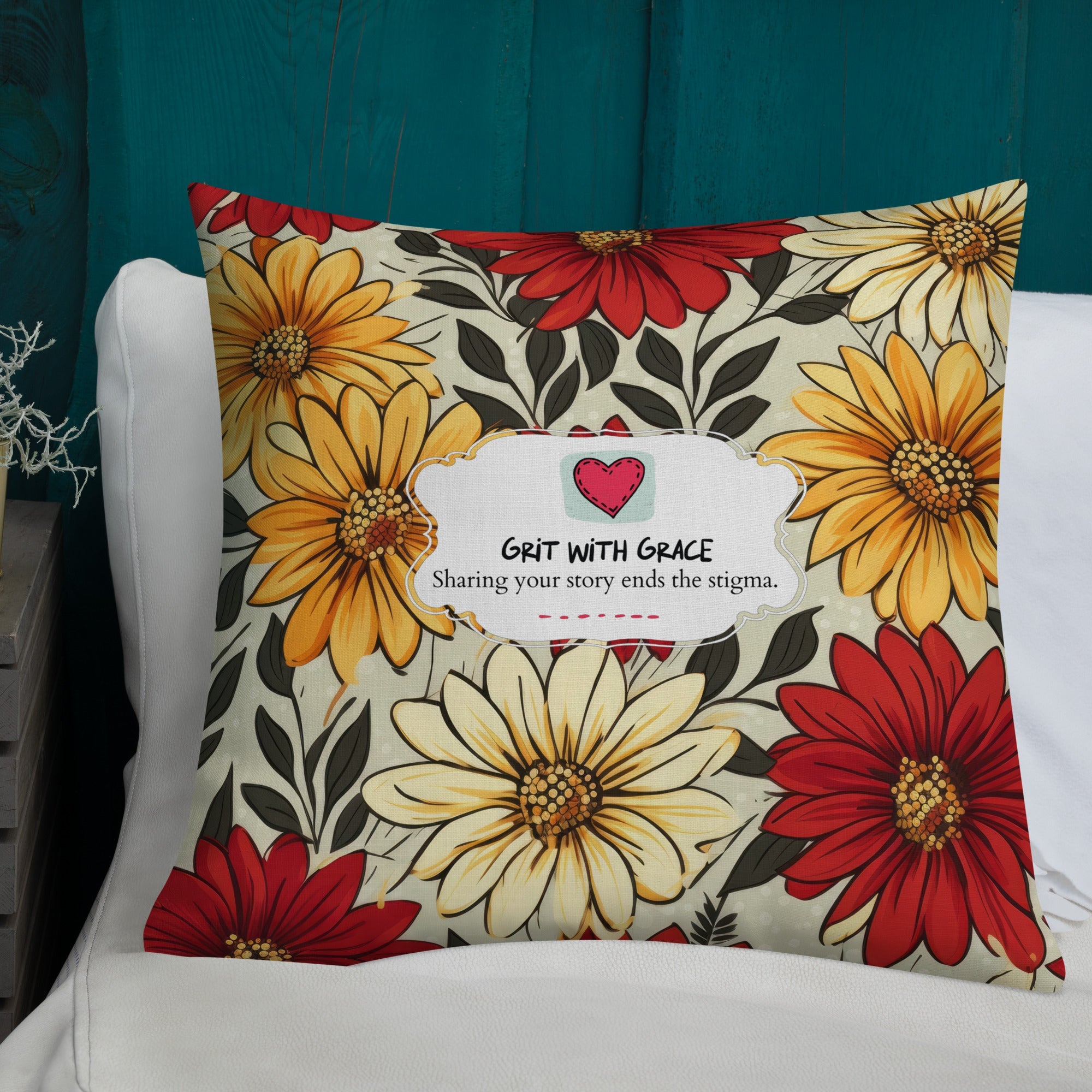 Floral Lover's Botanical Throw Pillow