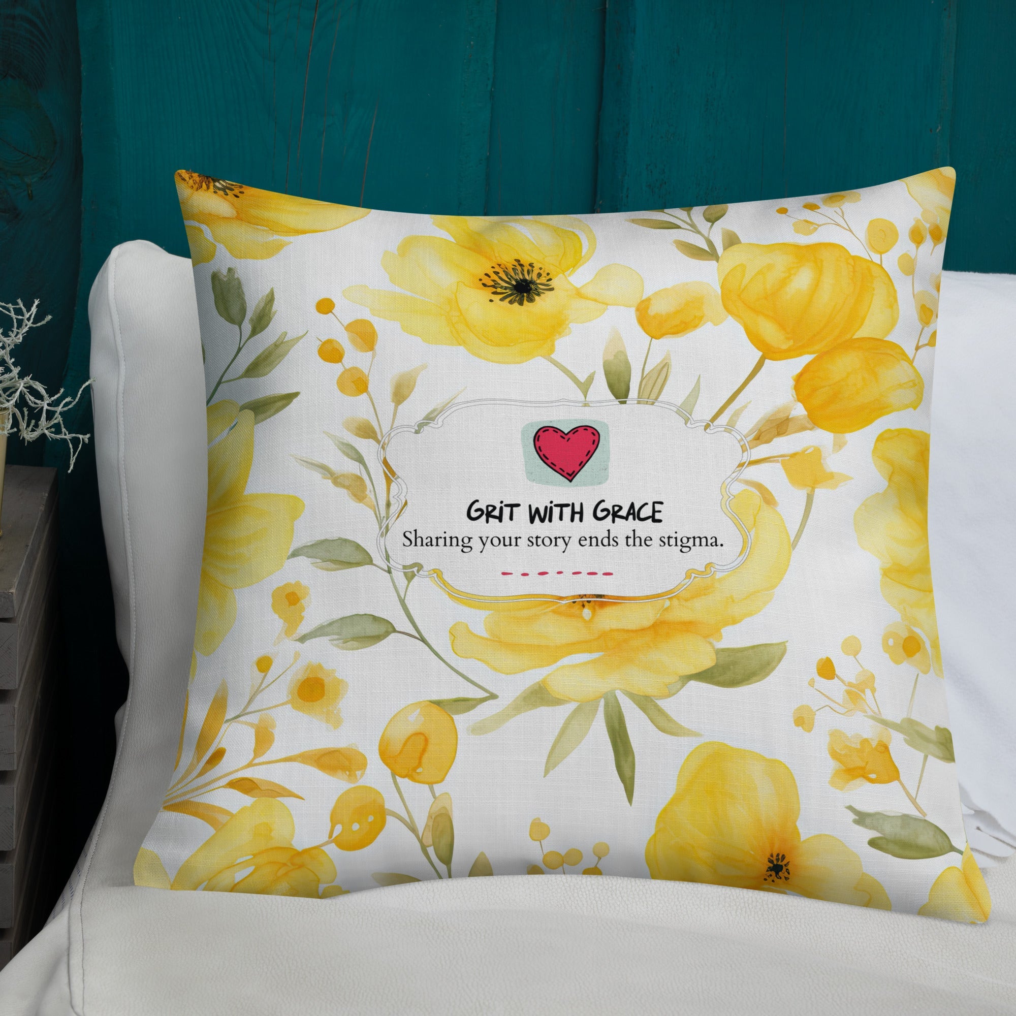 Floral Lover's Botanical Throw Pillow