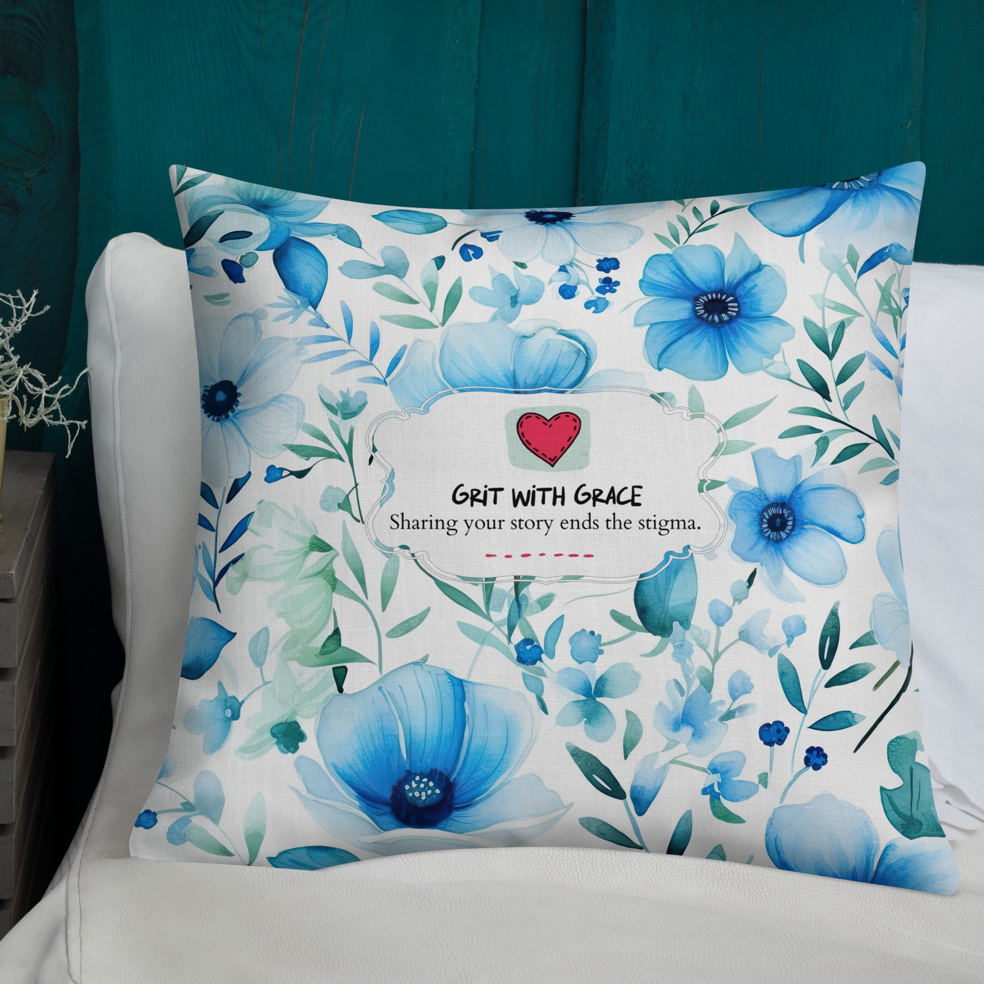 Floral Lover's Botanical Throw Pillow