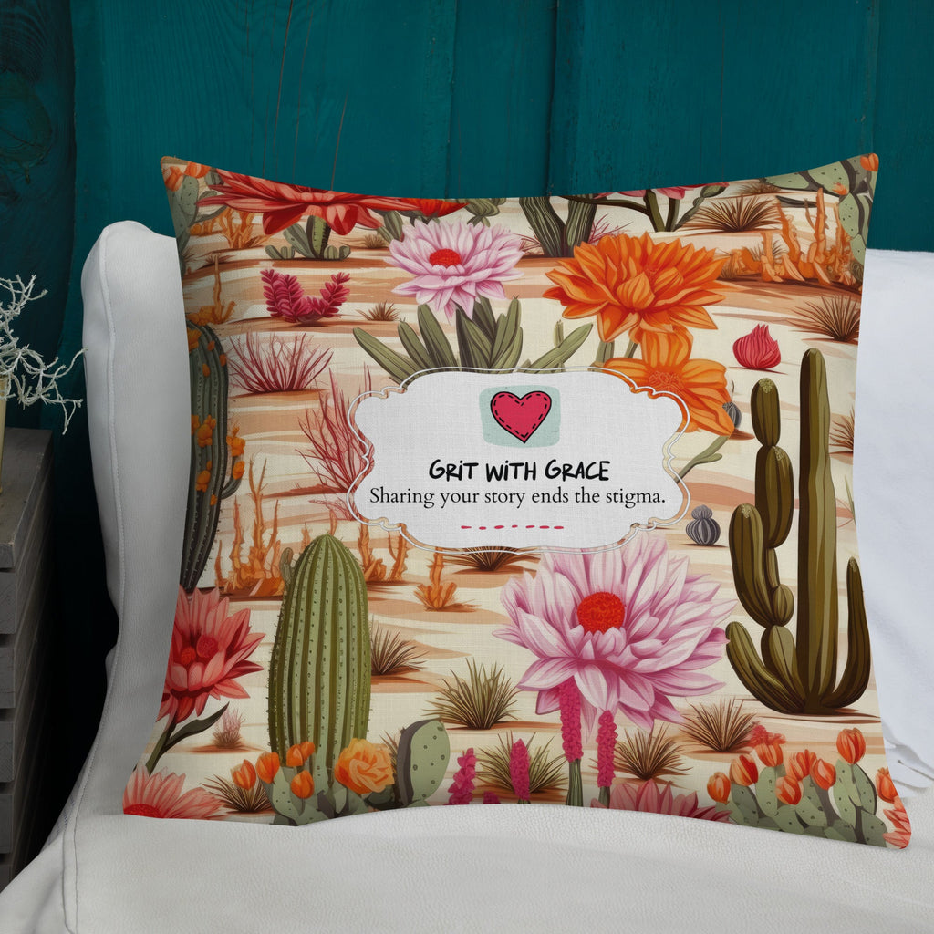 Floral Lover's Botanical Throw Pillow