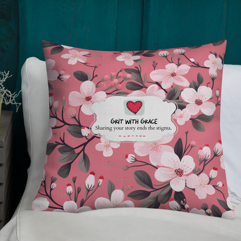 Floral Lover's Botanical Throw Pillow