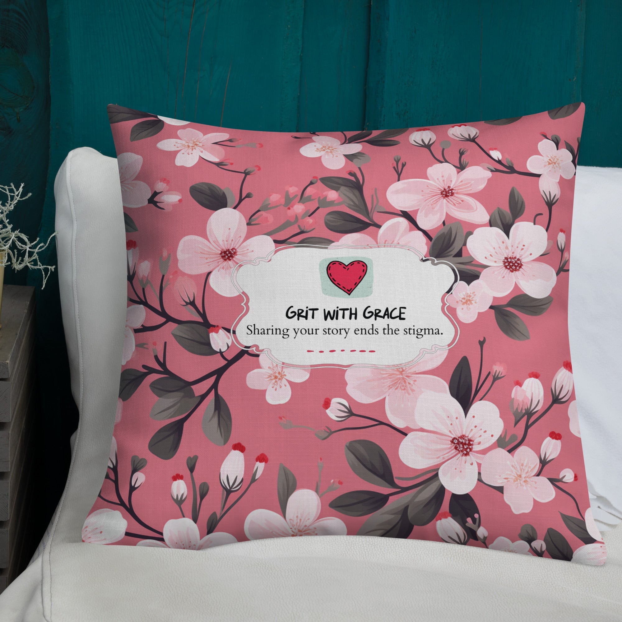 Floral Lover's Botanical Throw Pillow