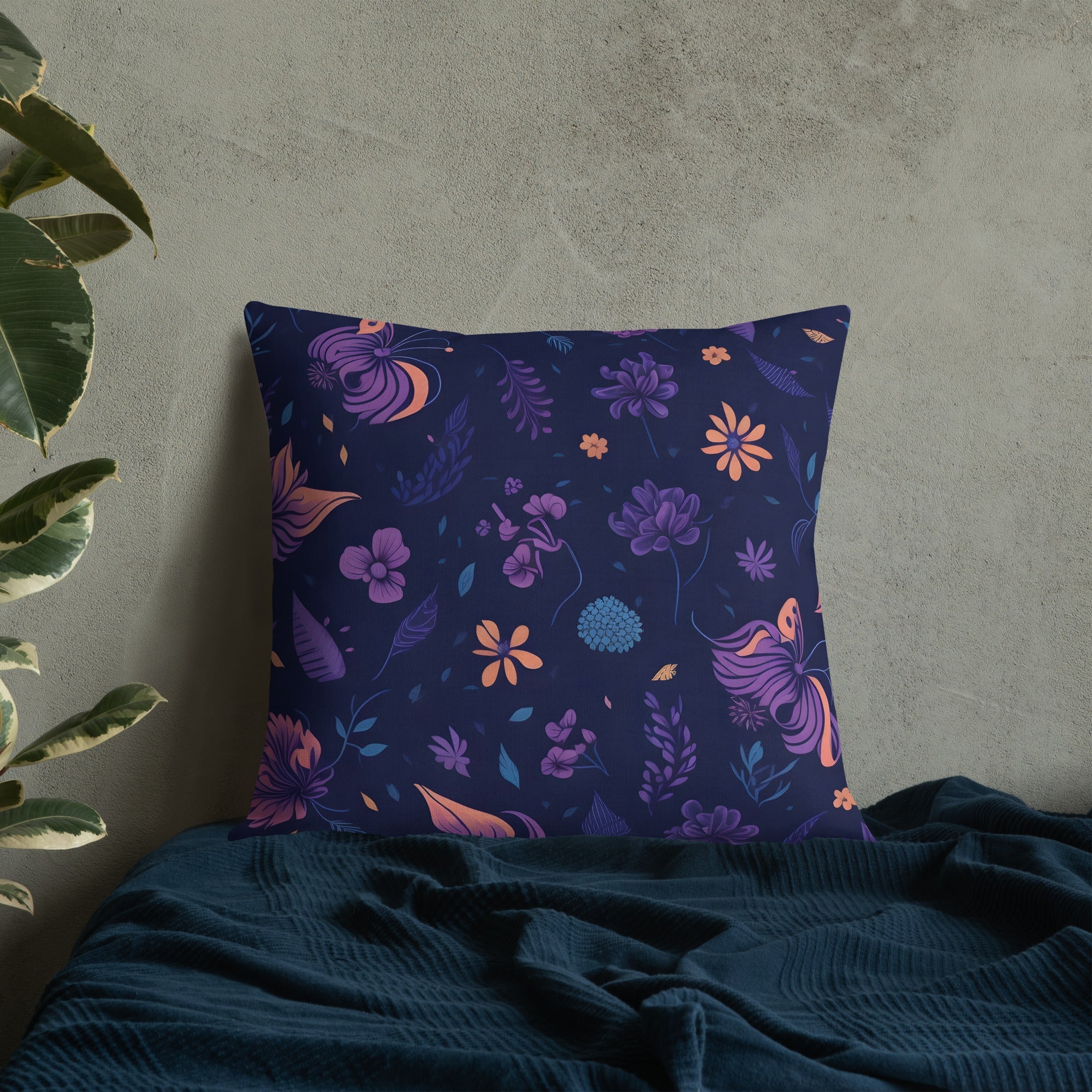 Butterfly Lover's Decorative Yet Comfortable Premium Pillow