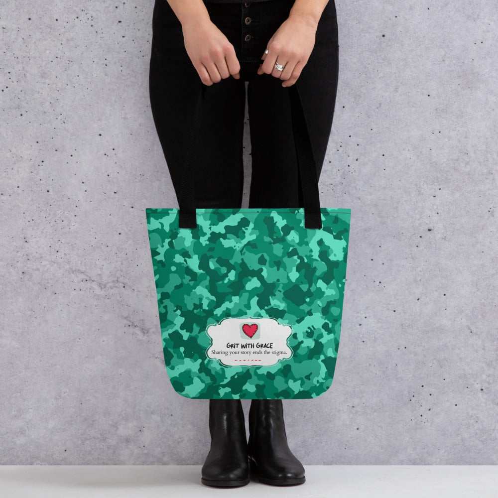 Army Enthusiast Camouflage Tote Bag