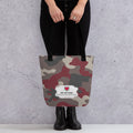 Army Enthusiast Camouflage Tote Bag