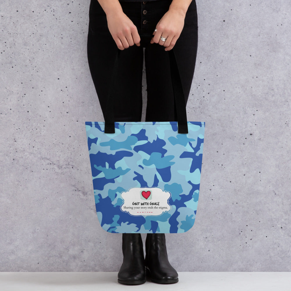 Army Enthusiast Camouflage Tote Bag