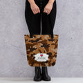 Army Enthusiast Camouflage Tote Bag