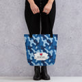 Army Enthusiast Camouflage Tote Bag