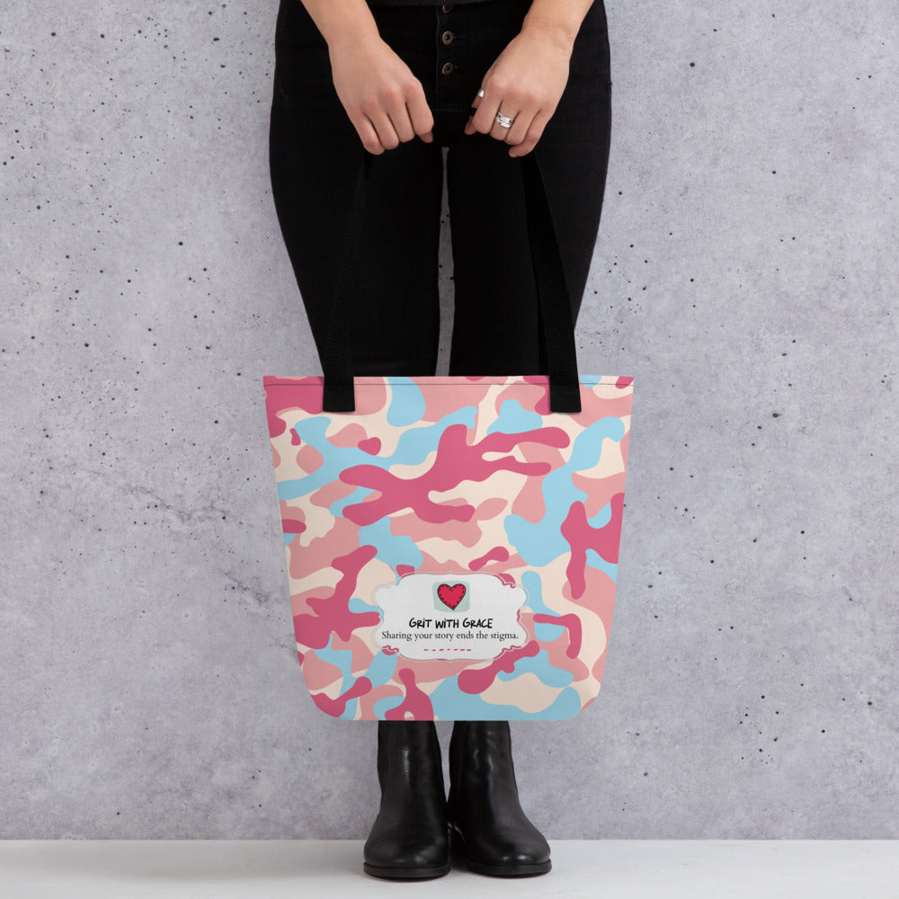 Army Enthusiast Camouflage Tote Bag