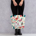 Butterfly Lover’s Shopping Enthusiast Carryall Tote Bag