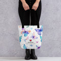 Butterfly Lover’s Shopping Enthusiast Carryall Tote Bag
