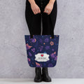 Butterfly Lover’s Shopping Enthusiast Carryall Tote Bag