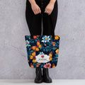 Butterfly Lover’s Shopping Enthusiast Carryall Tote Bag