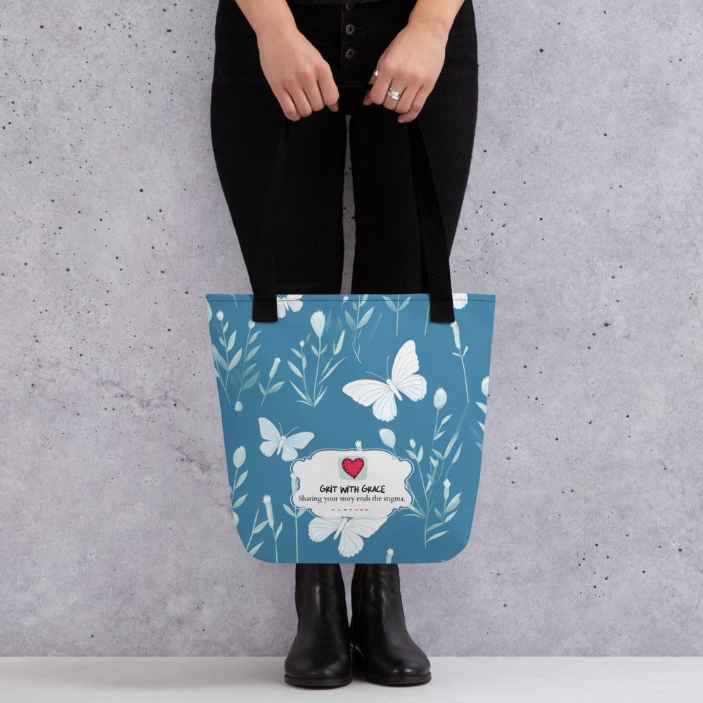 Butterfly Lover’s Shopping Enthusiast Carryall Tote Bag