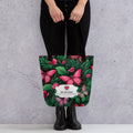 Butterfly Lover’s Shopping Enthusiast Carryall Tote Bag