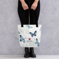 Butterfly Lover’s Shopping Enthusiast Carryall Tote Bag