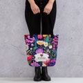 Floral Lover's Botanical Shoppers Tote Bag