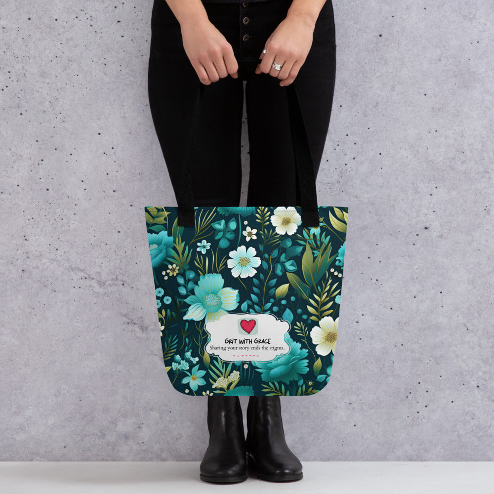 Floral Lover's Botanical Shoppers Tote Bag