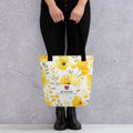 Floral Lover's Botanical Shoppers Tote Bag