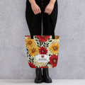 Floral Lover's Botanical Shoppers Tote Bag