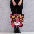 Floral Lover's Botanical Shoppers Tote Bag