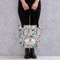 Floral Lover's Botanical Shoppers Tote Bag